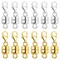 Magnetic Necklace Clasp Extra Strong, Gold and Silver Plated Magnet Jewelry Clasps Converters, Bracelet Extender for Women Seniors